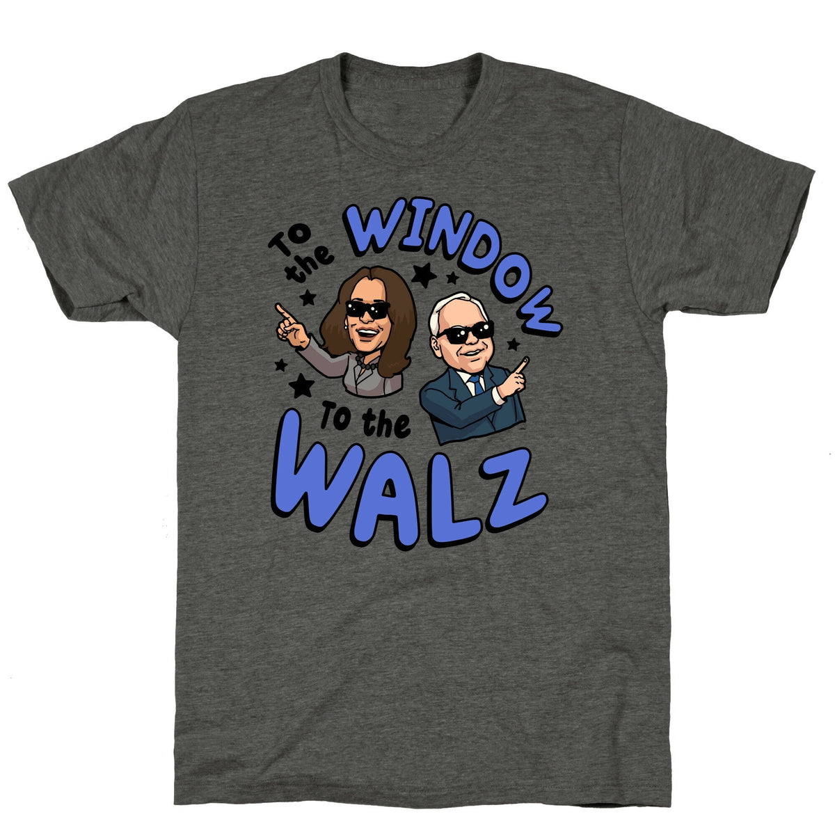 To the Window, to the Walz Unisex Triblend Tee Unisex