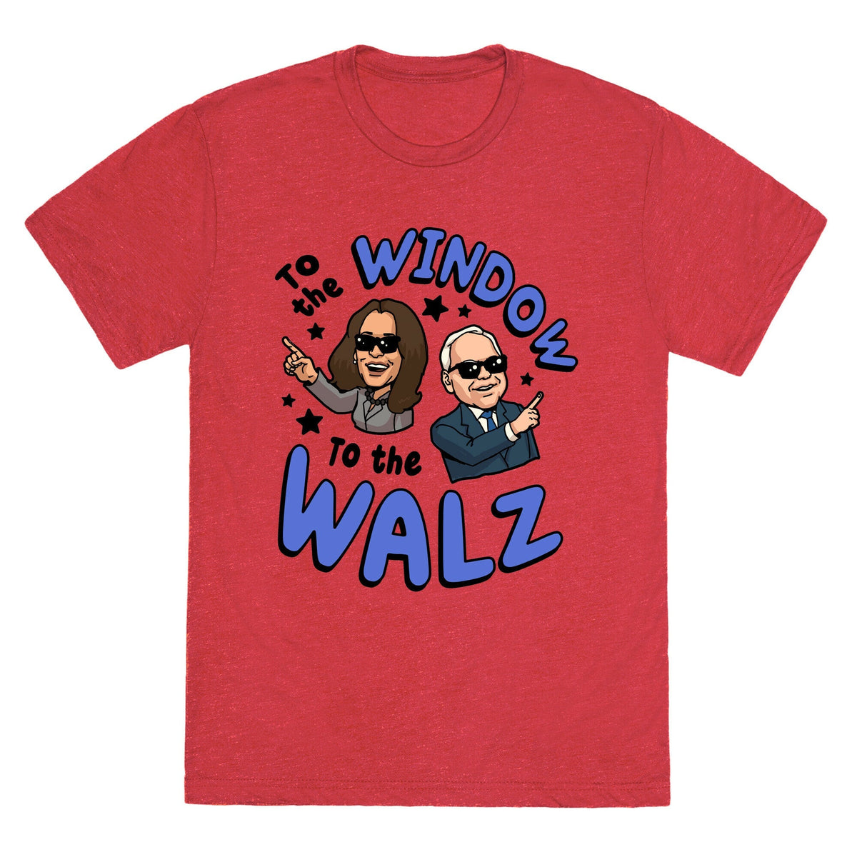 To the Window, to the Walz Unisex Triblend Tee Unisex