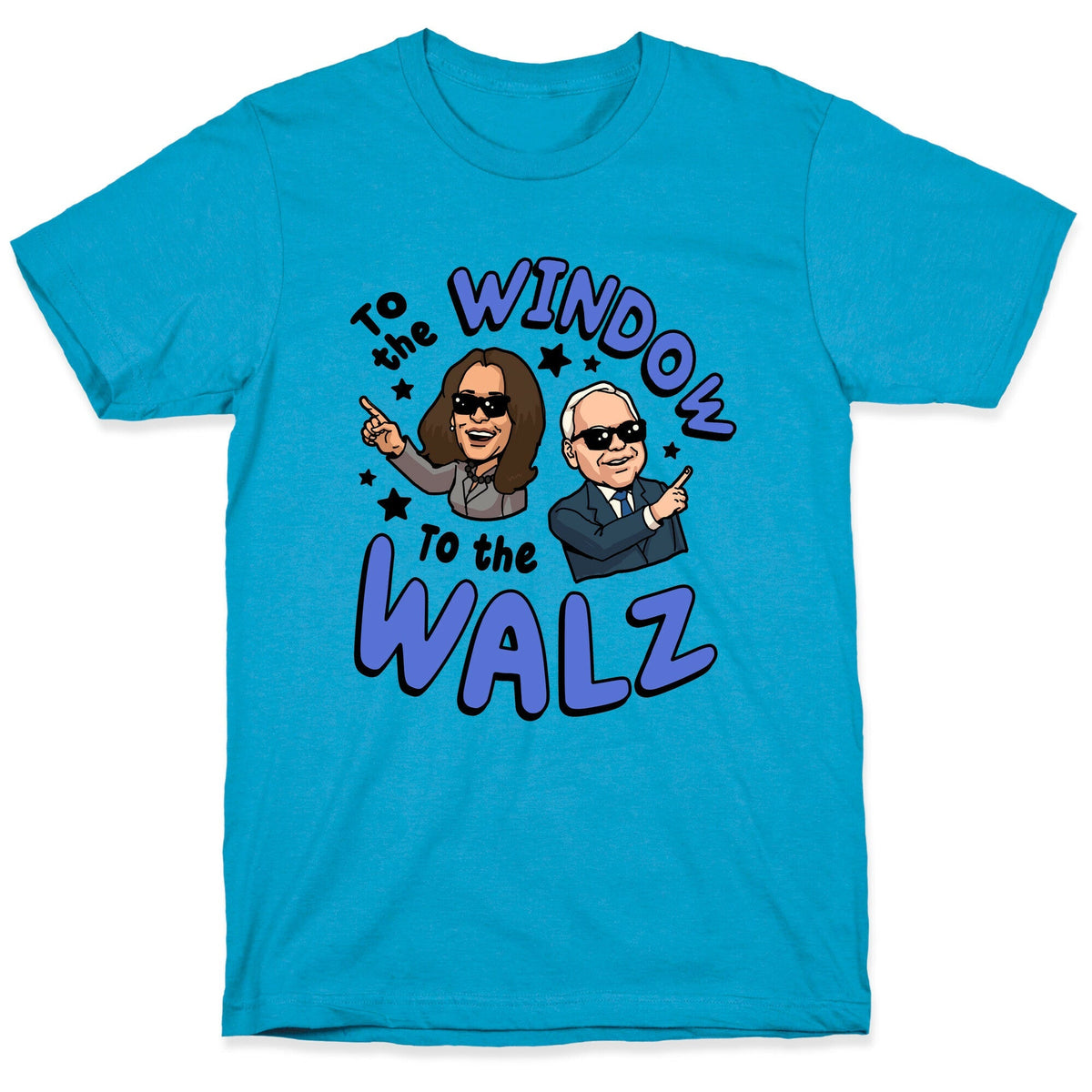 To the Window, to the Walz Unisex Triblend Tee Unisex