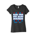 Mind Your Own Damn Business Harris Walz Womens Triblend Tee Unisex