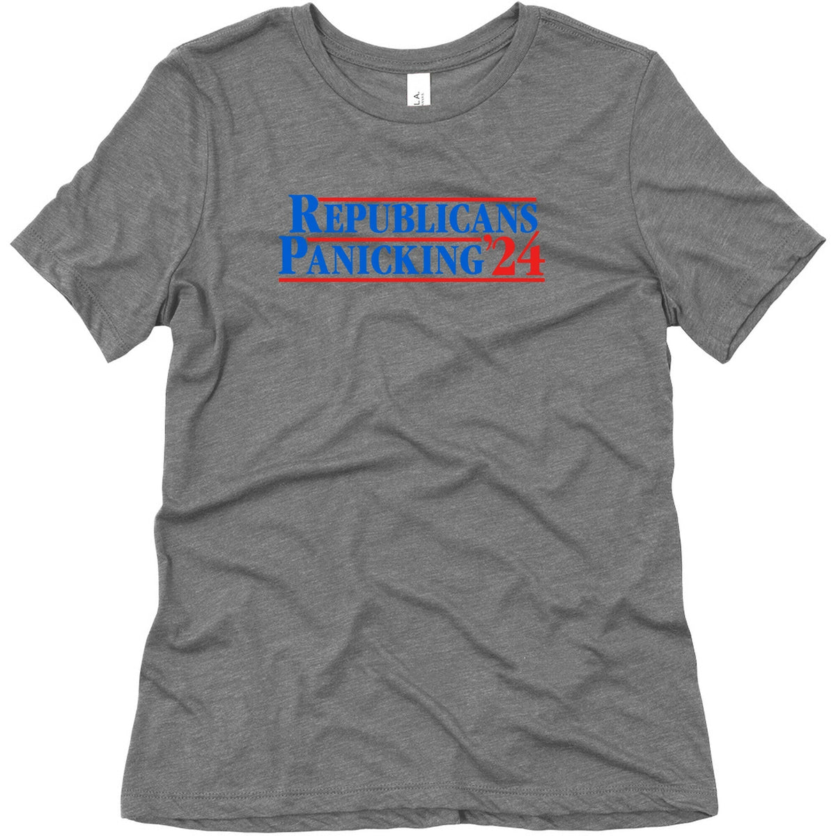 Republicans Panicking 2024 Womens Triblend Tee Unisex