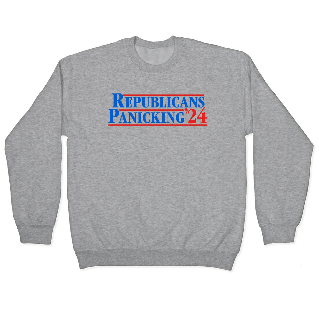 Republicans Panicking 2024 Crewneck Unisex