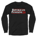 Republicans Panicking 2024 Longsleeve Tee Unisex