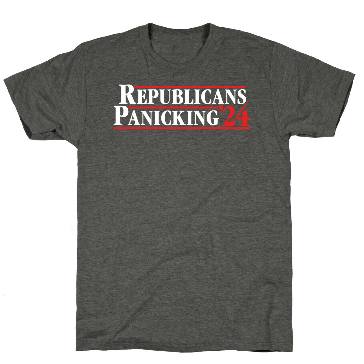 Republicans Panicking 2024 Unisex Triblend Tee Unisex