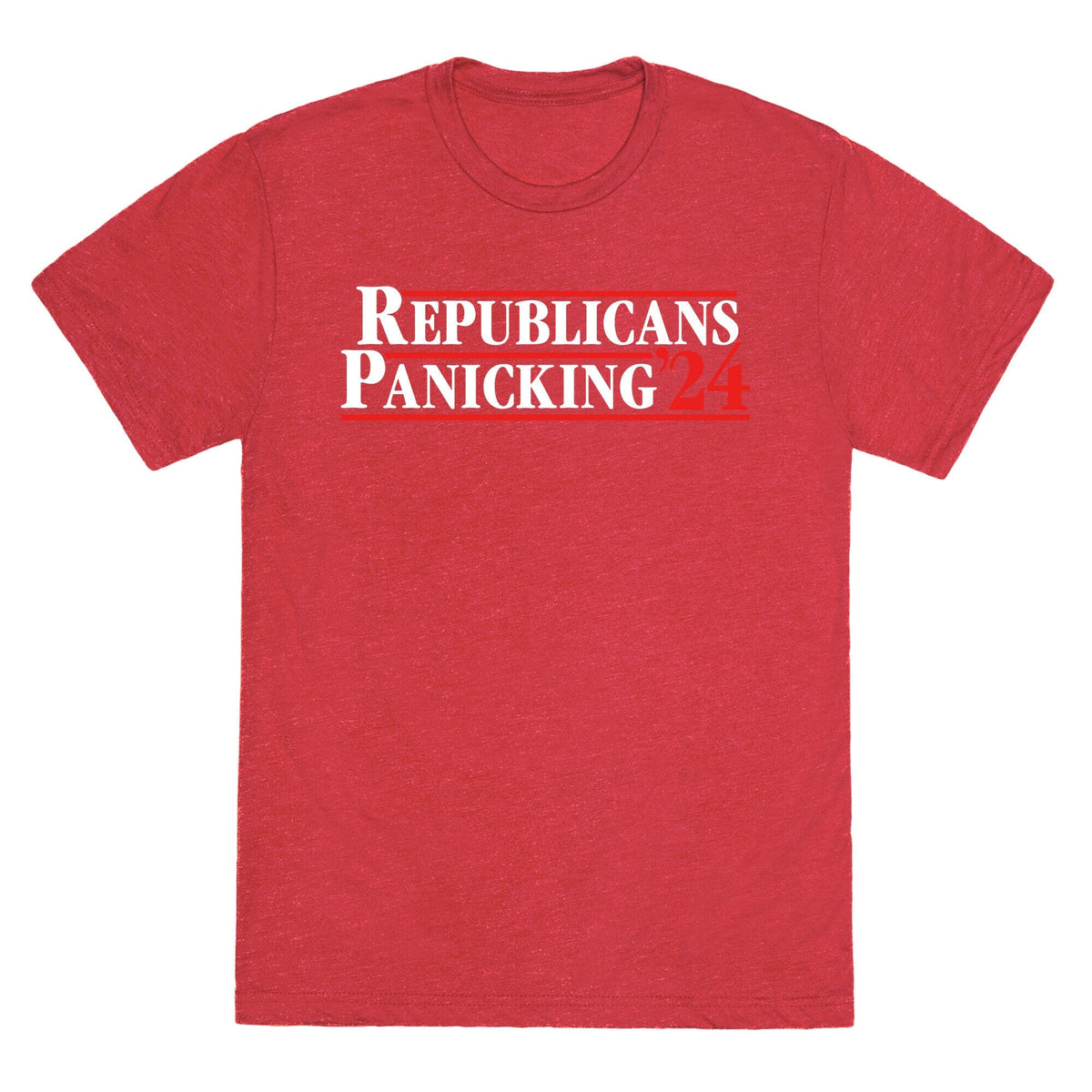 Republicans Panicking 2024 Unisex Triblend Tee Unisex