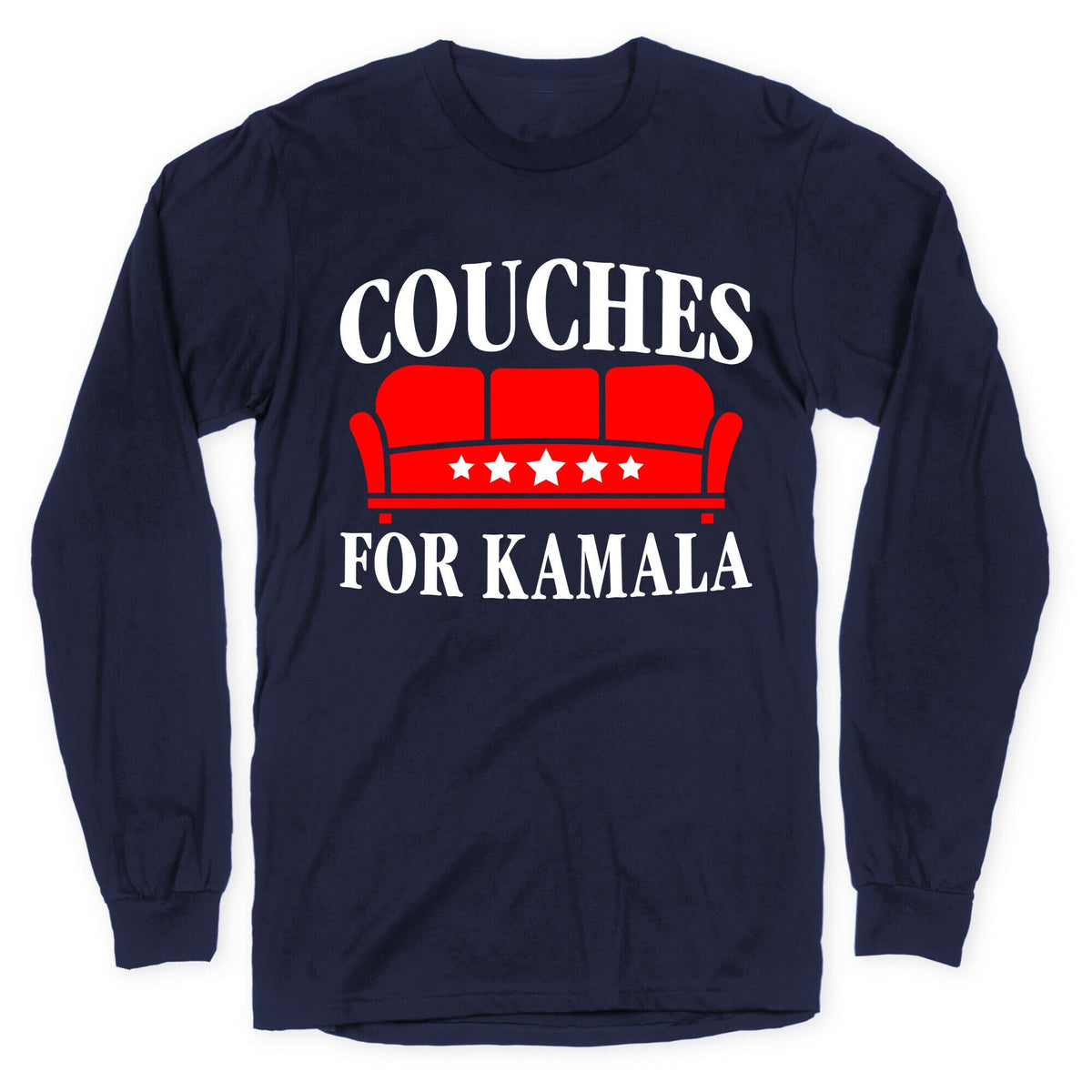 Couches For Kamala Longsleeve Tee Unisex