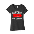 Couches For Kamala Womens Triblend Tee Unisex