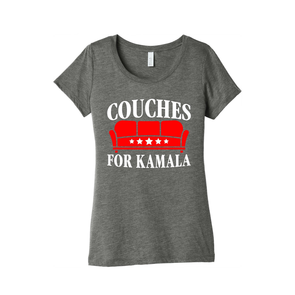 Couches For Kamala Womens Triblend Tee Unisex