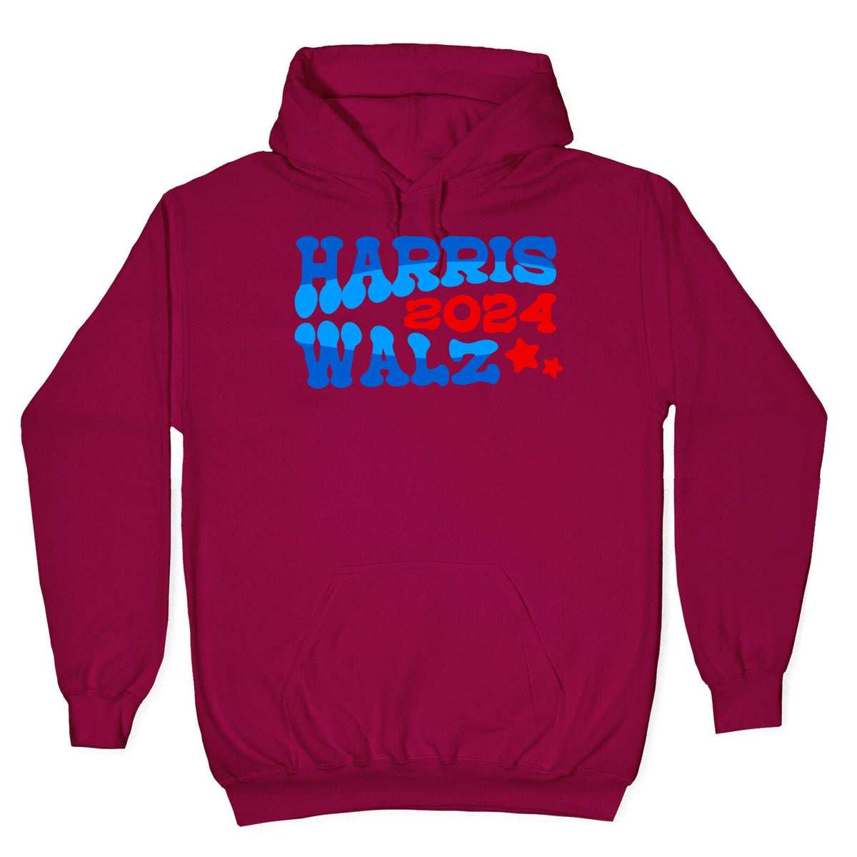 Harris Walz 2024 Retro Text Unisex
