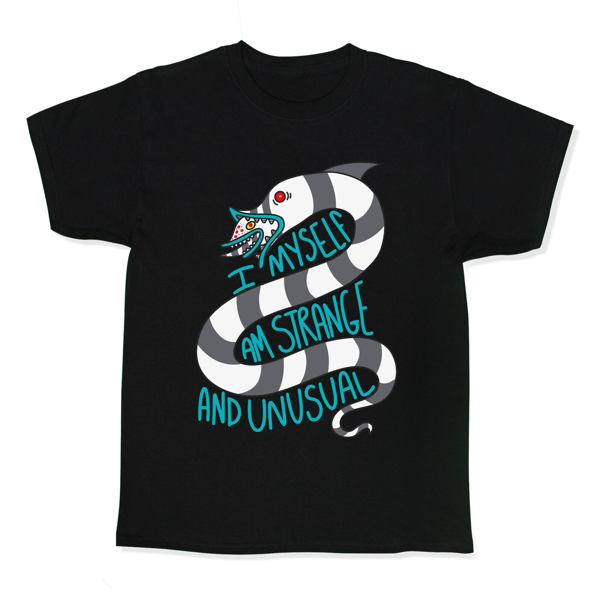 I Myself Am Strange and Unusual Kids Tee Unisex