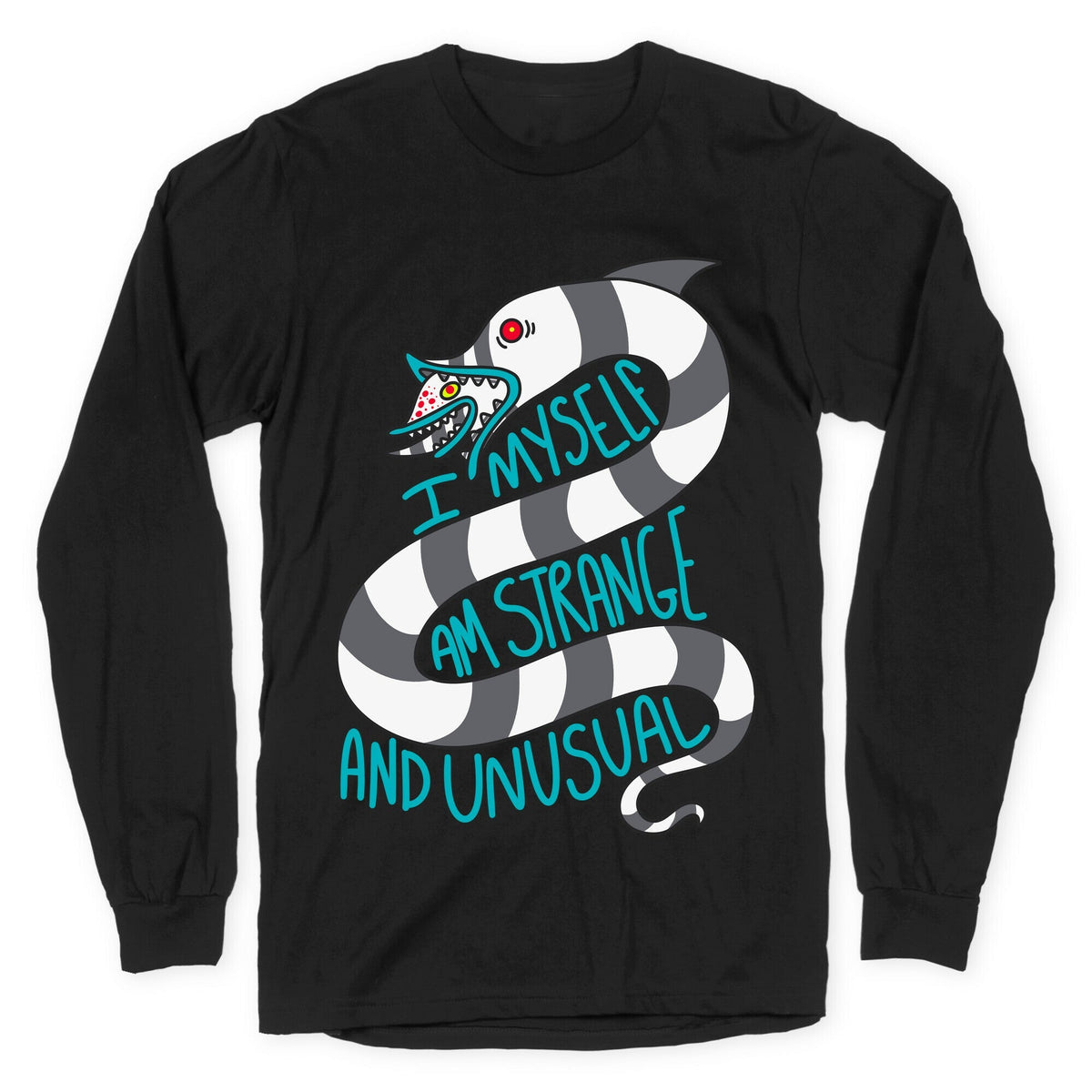 I Myself Am Strange and Unusual Longsleeve Tee Unisex