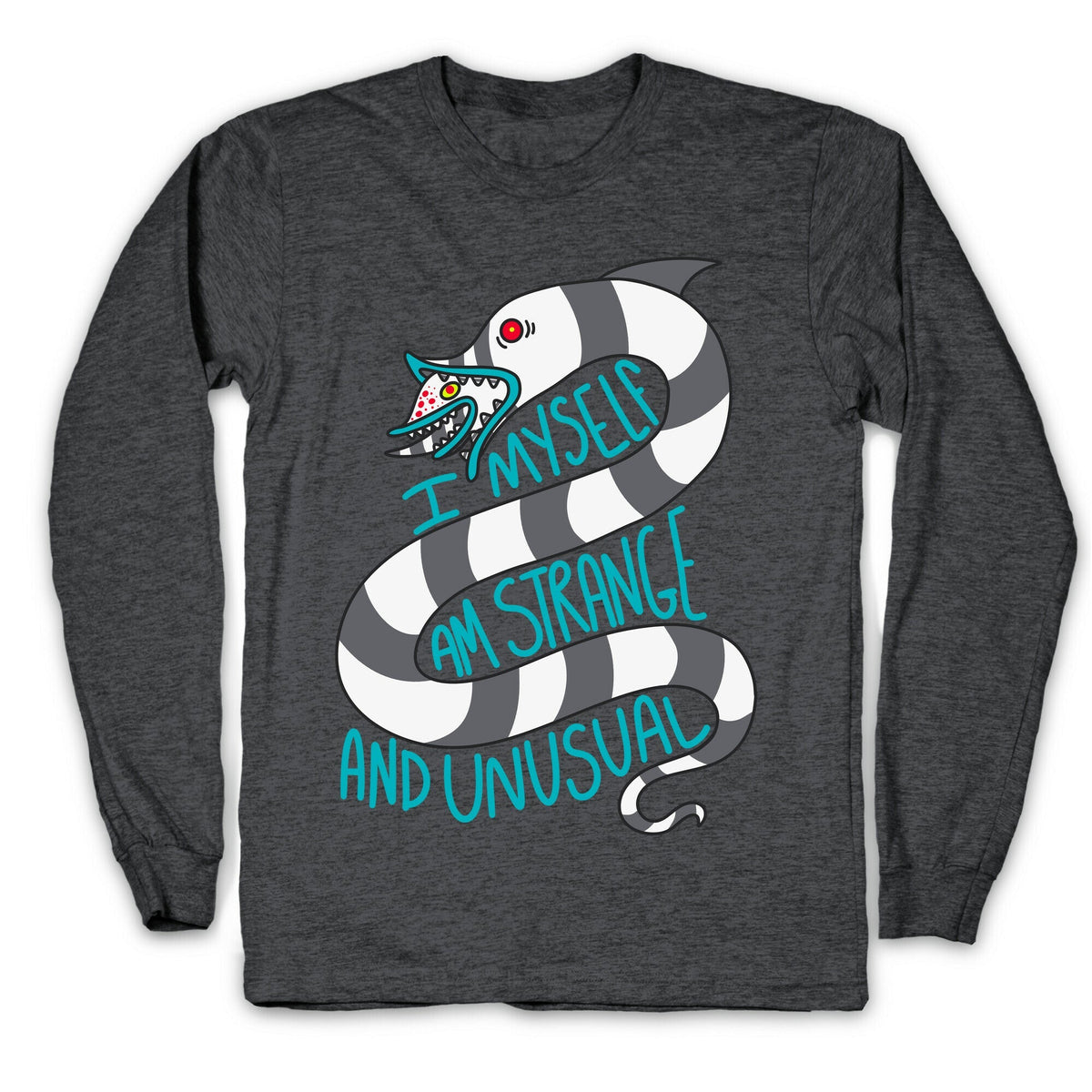 I Myself Am Strange and Unusual Longsleeve Tee Unisex