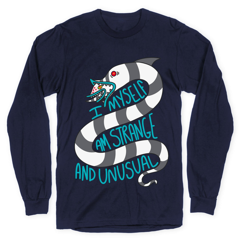 I Myself Am Strange and Unusual Longsleeve Tee Unisex