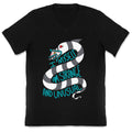 I Myself Am Strange and Unusual V-Neck Unisex
