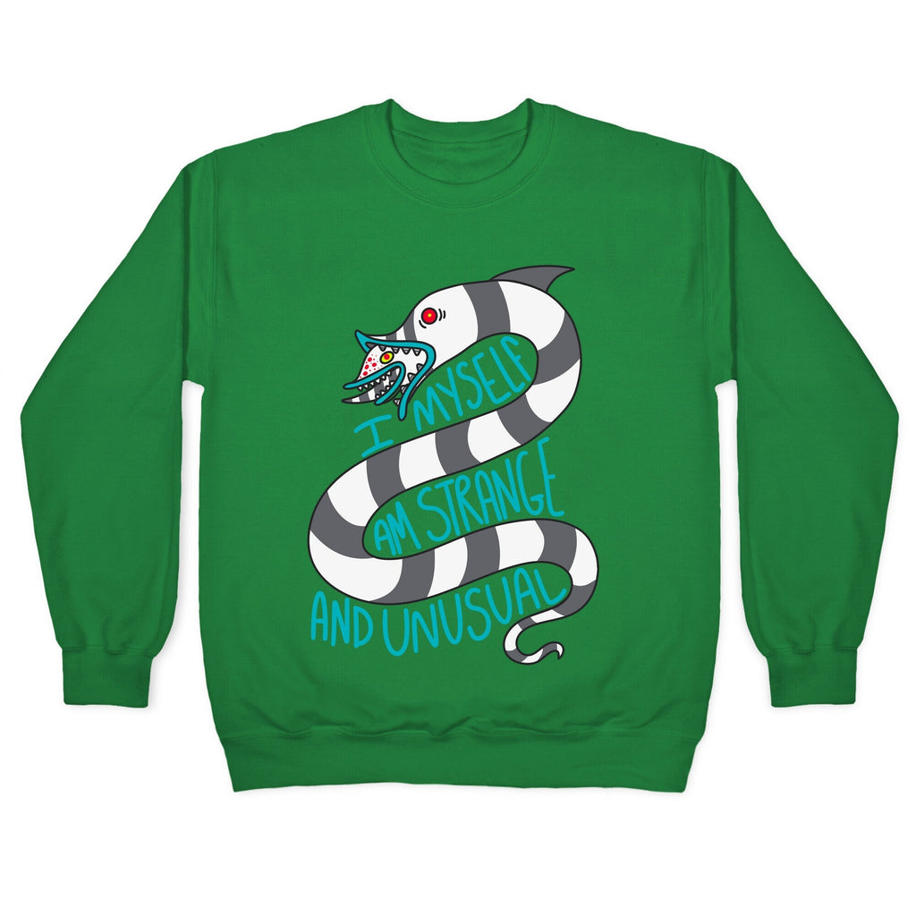 I Myself Am Strange and Unusual Crewneck Unisex