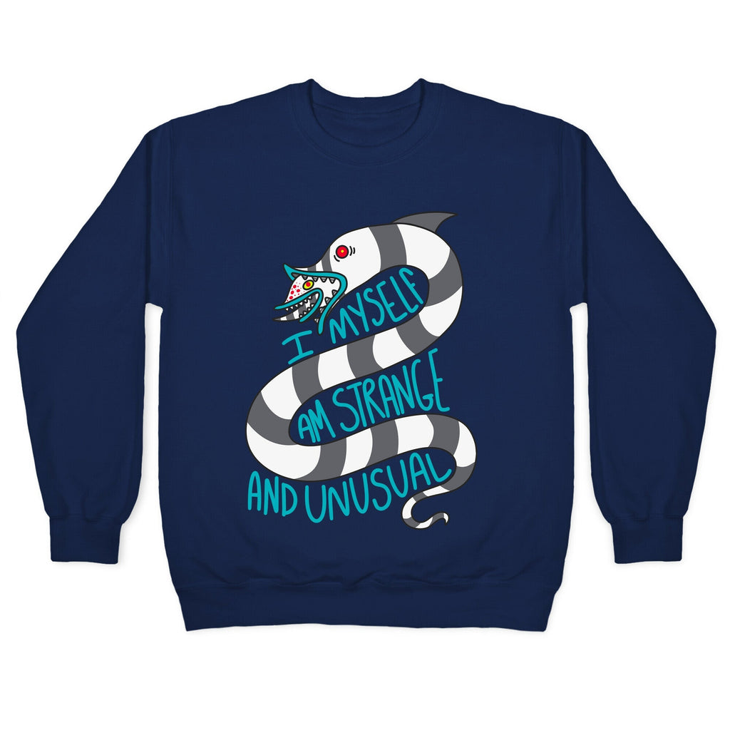 I Myself Am Strange and Unusual Crewneck Unisex
