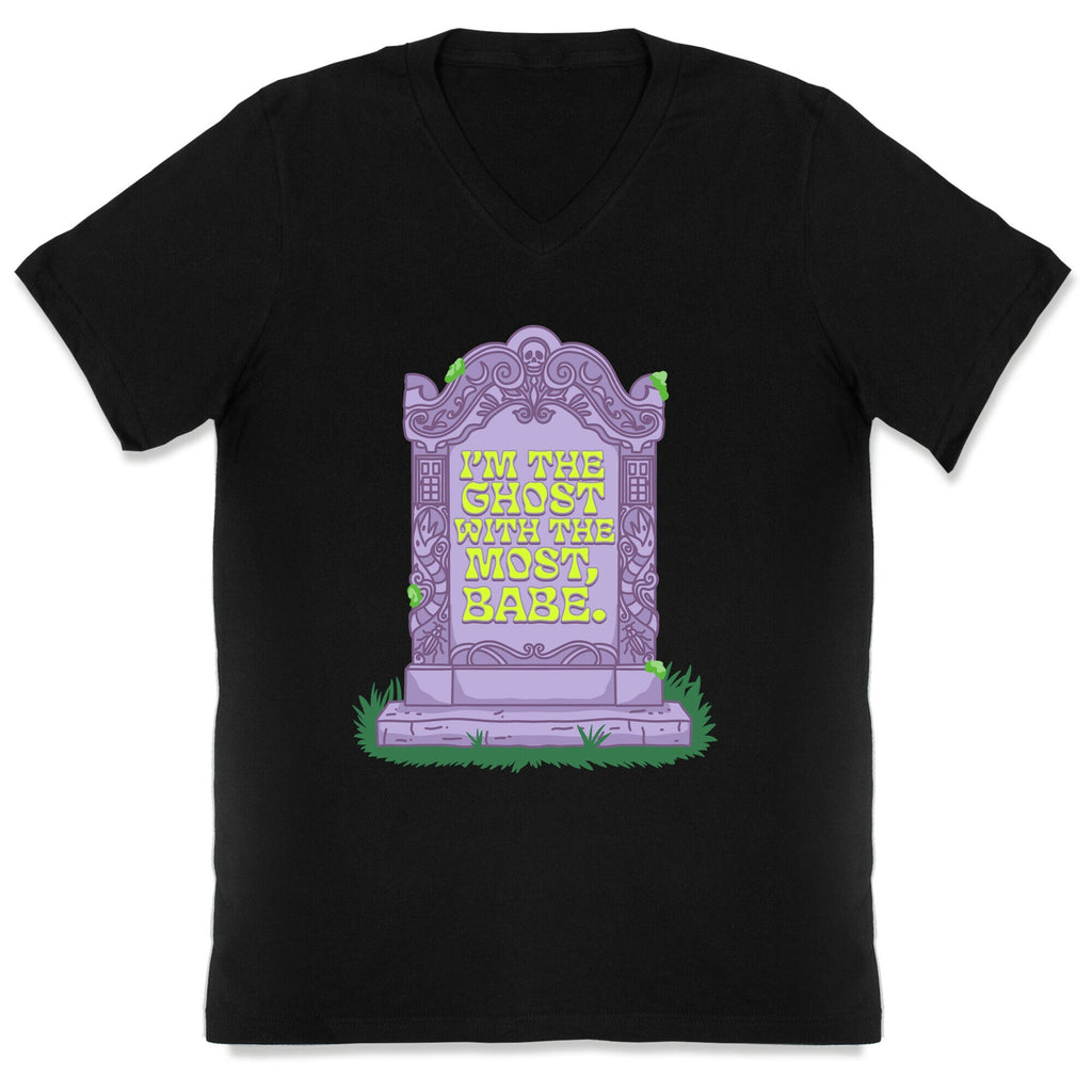 Im The Ghost With The Most, Babe V-Neck Unisex