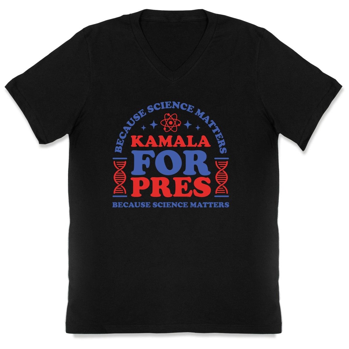 Kamala Because Science Matters V-Neck Unisex