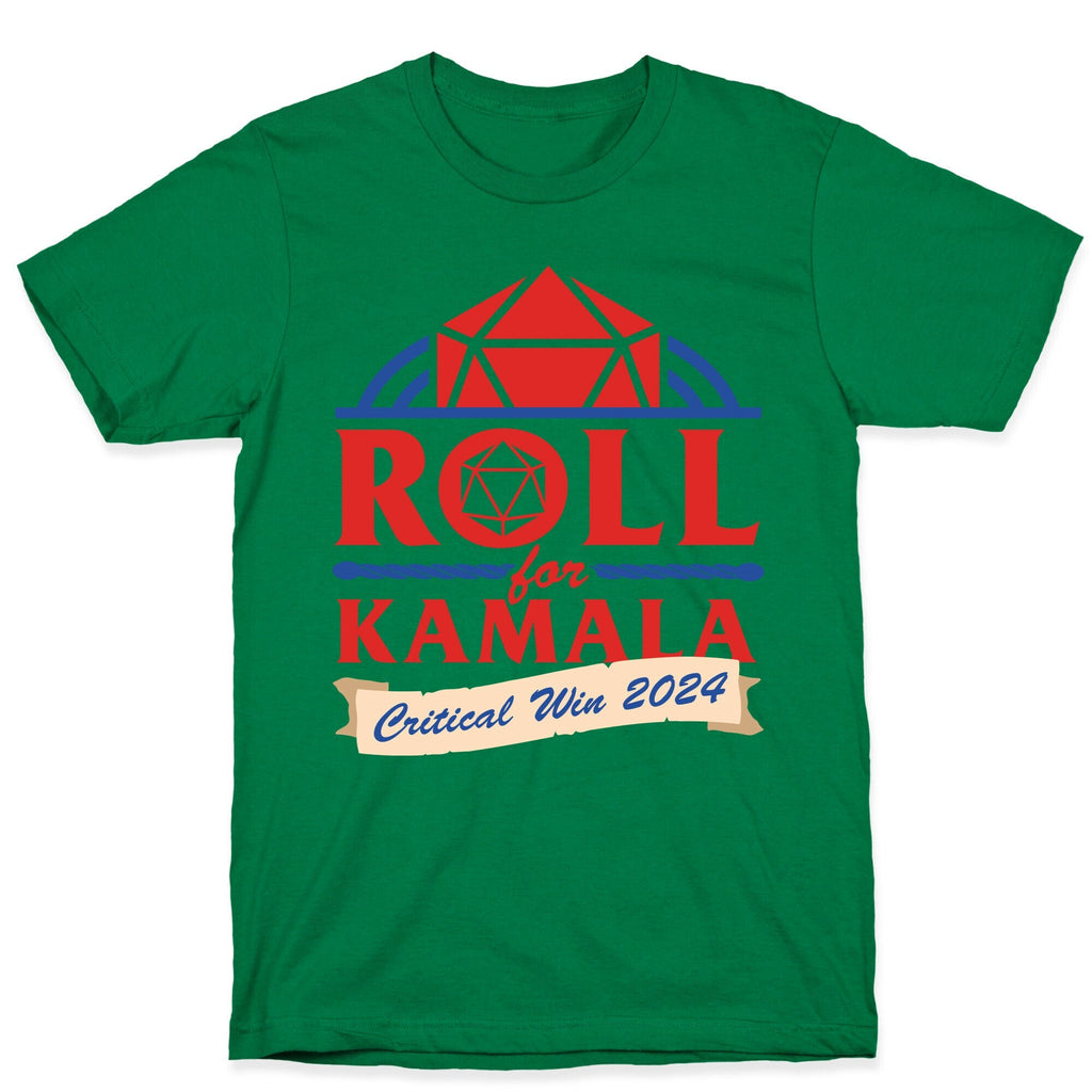 Roll for Kamala: Critical Win 2024 Unisex