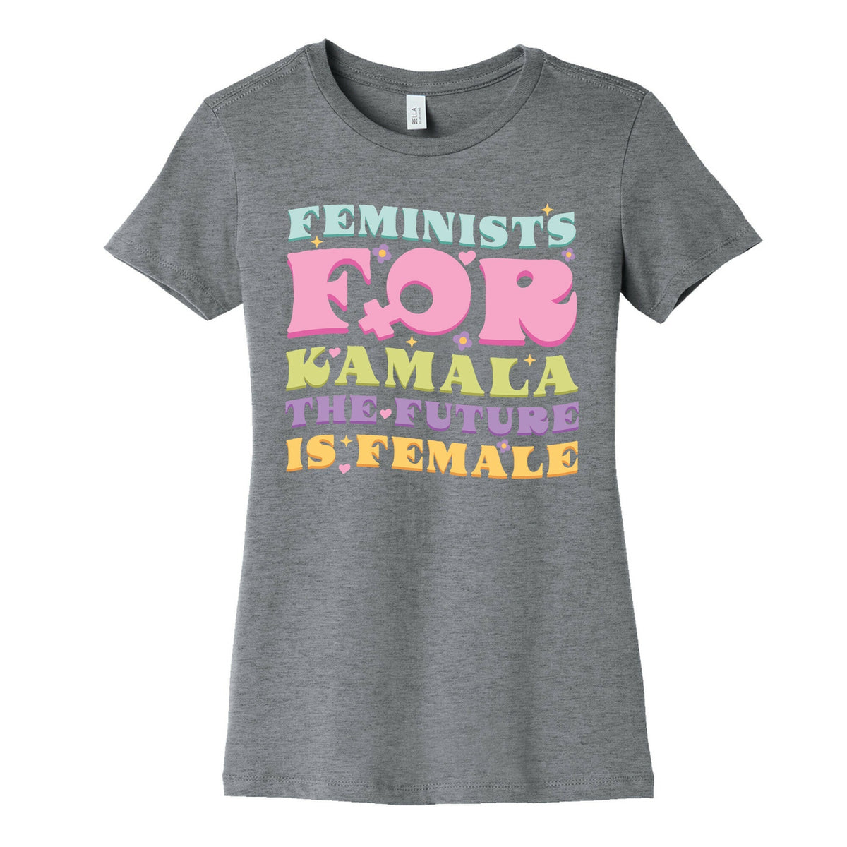 Feminists for Kamala Womens Cotton Tee Unisex