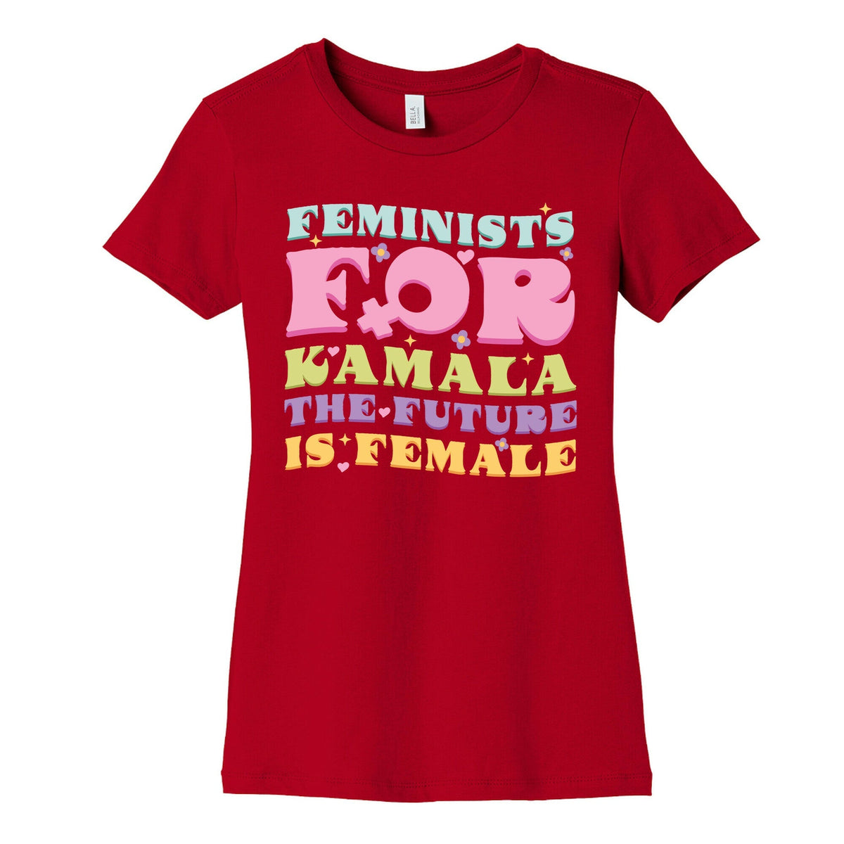 Feminists for Kamala Womens Cotton Tee Unisex