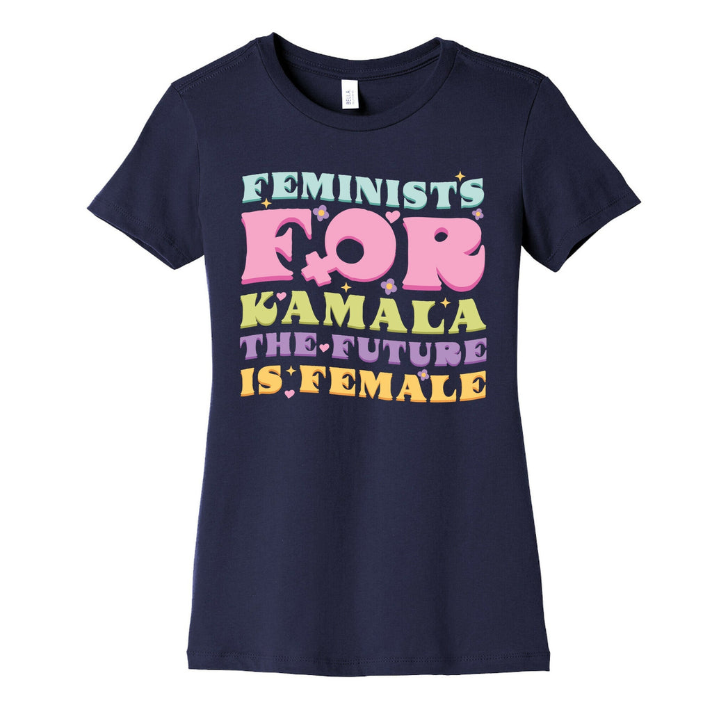 Feminists for Kamala Womens Cotton Tee Unisex