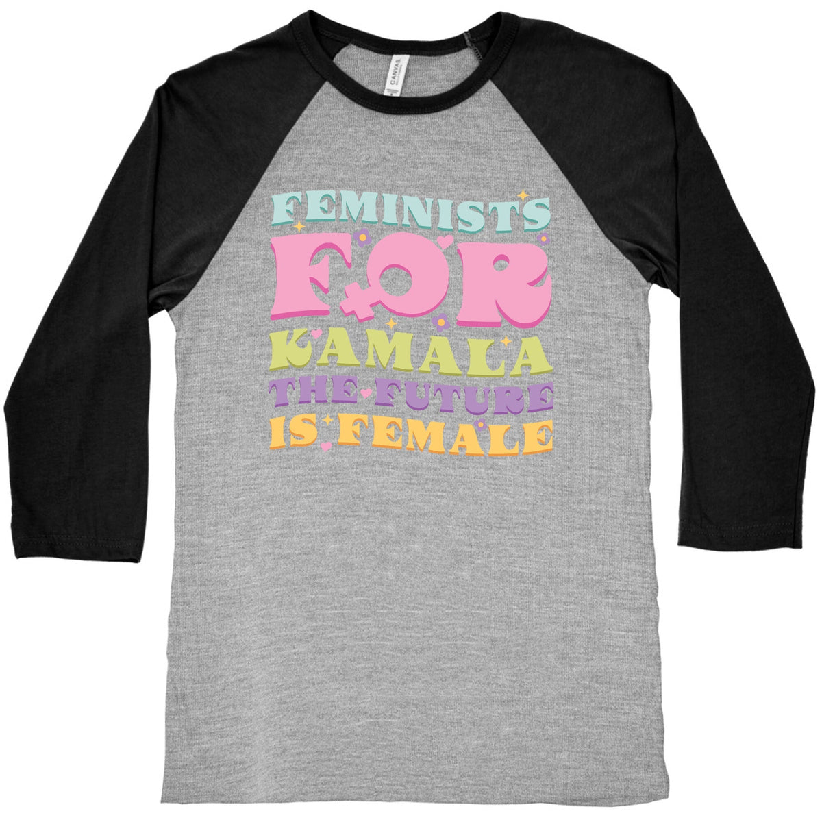 Feminists for Kamala Baseball Tee Unisex