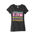 Feminists for Kamala Womens Triblend Tee Unisex