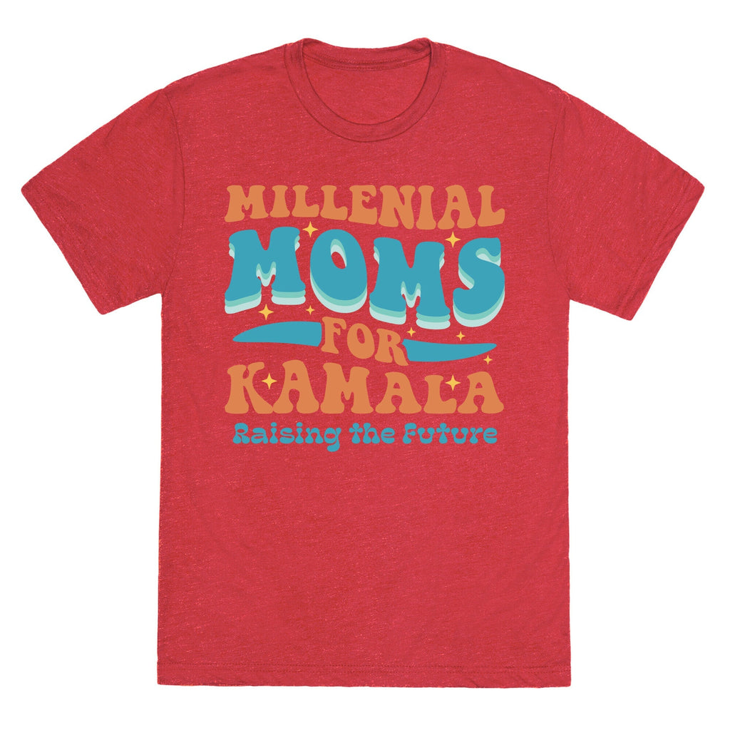 Millennial Moms for Kamala Unisex Triblend Tee Unisex