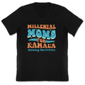 Millennial Moms for Kamala V-Neck Unisex
