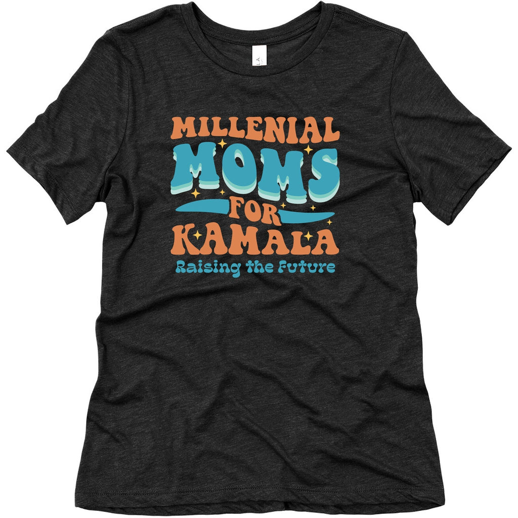 Millennial Moms for Kamala Womens Triblend Tee Unisex