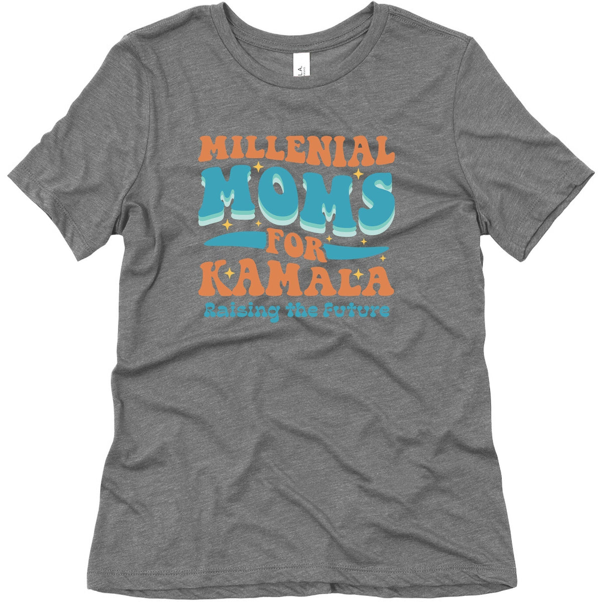 Millennial Moms for Kamala Womens Triblend Tee Unisex