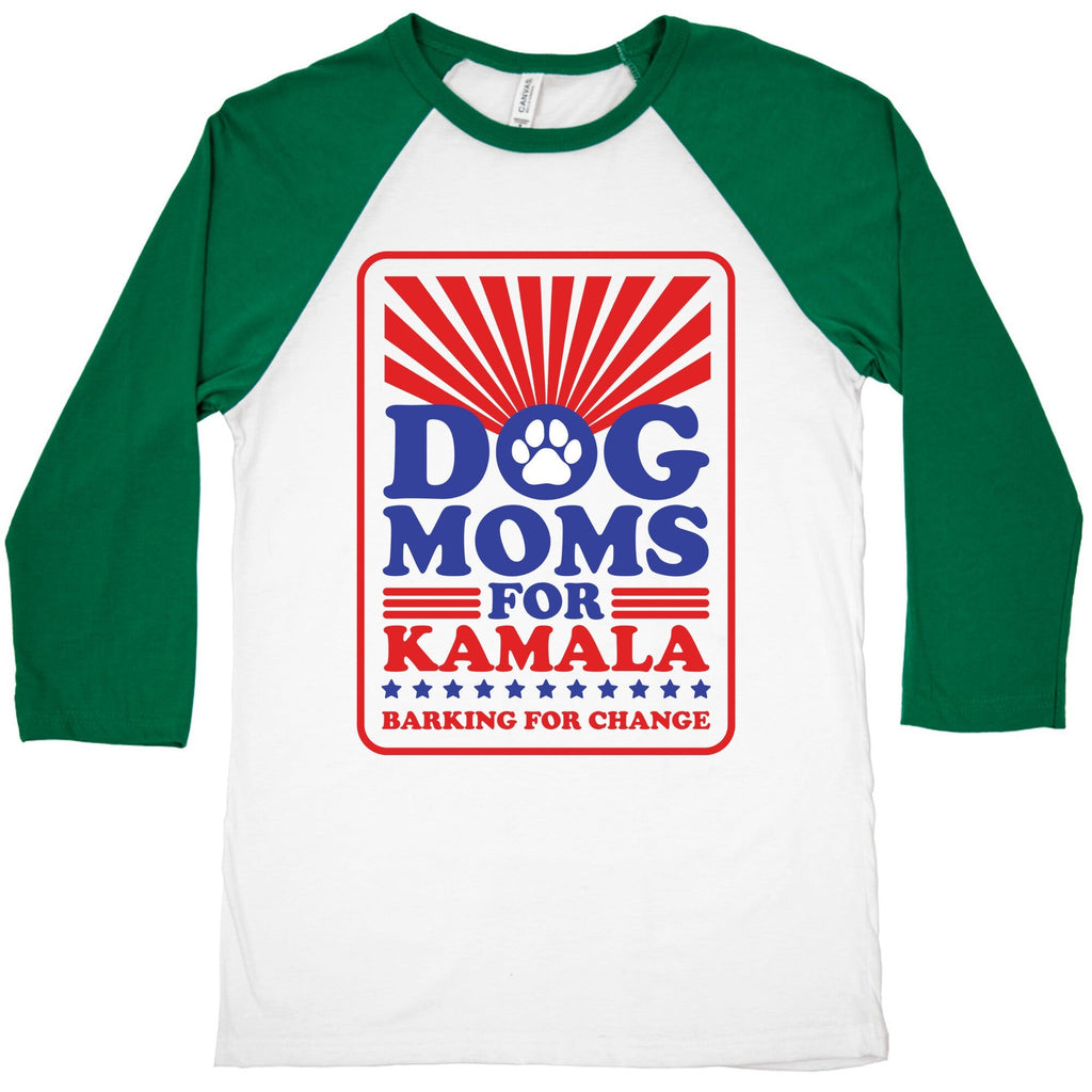 Dog Moms for Kamala Baseball Tee Unisex