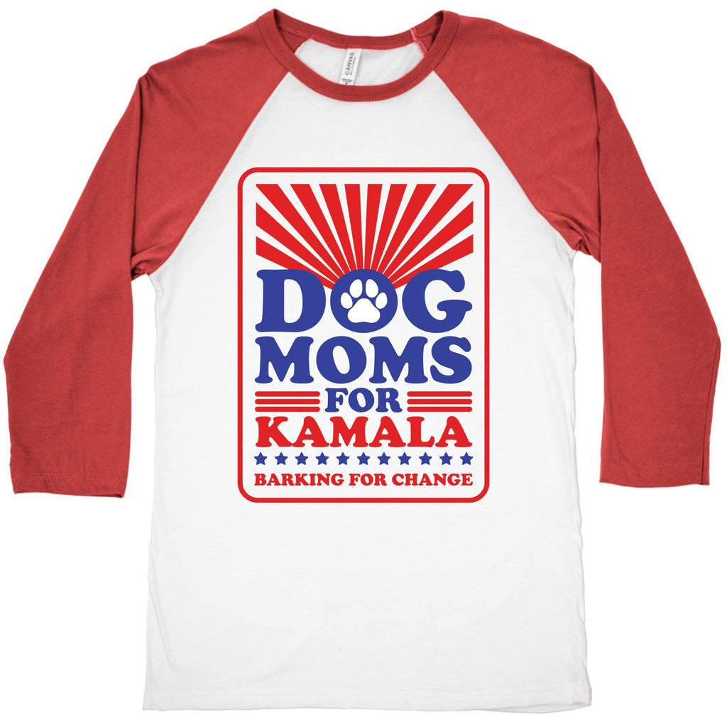 Dog Moms for Kamala Baseball Tee Unisex