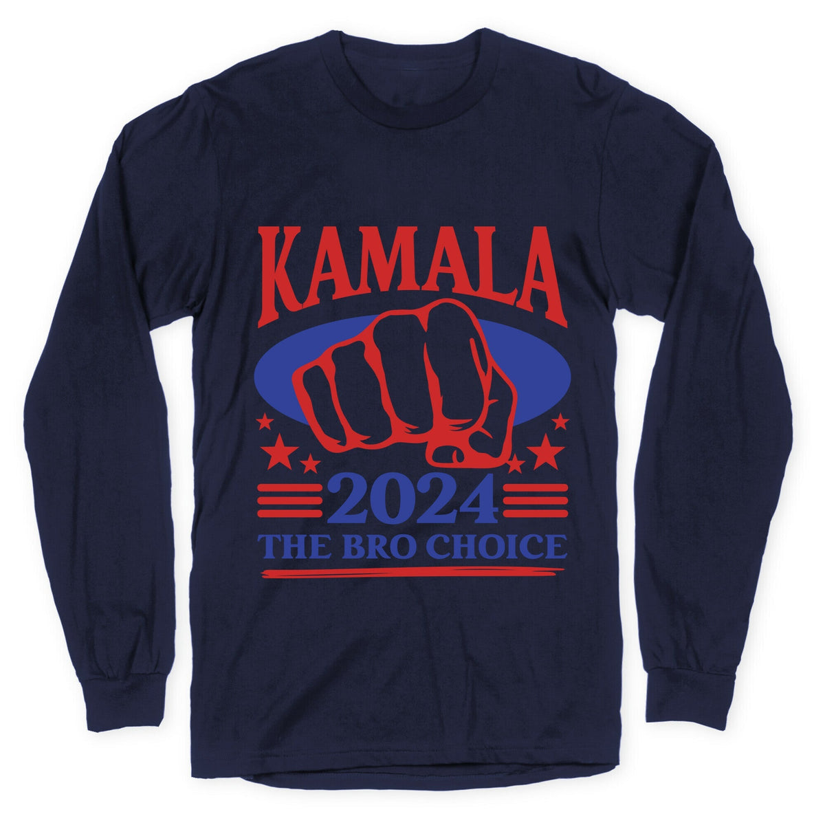White Dudes for Kamala Longsleeve Tee Unisex