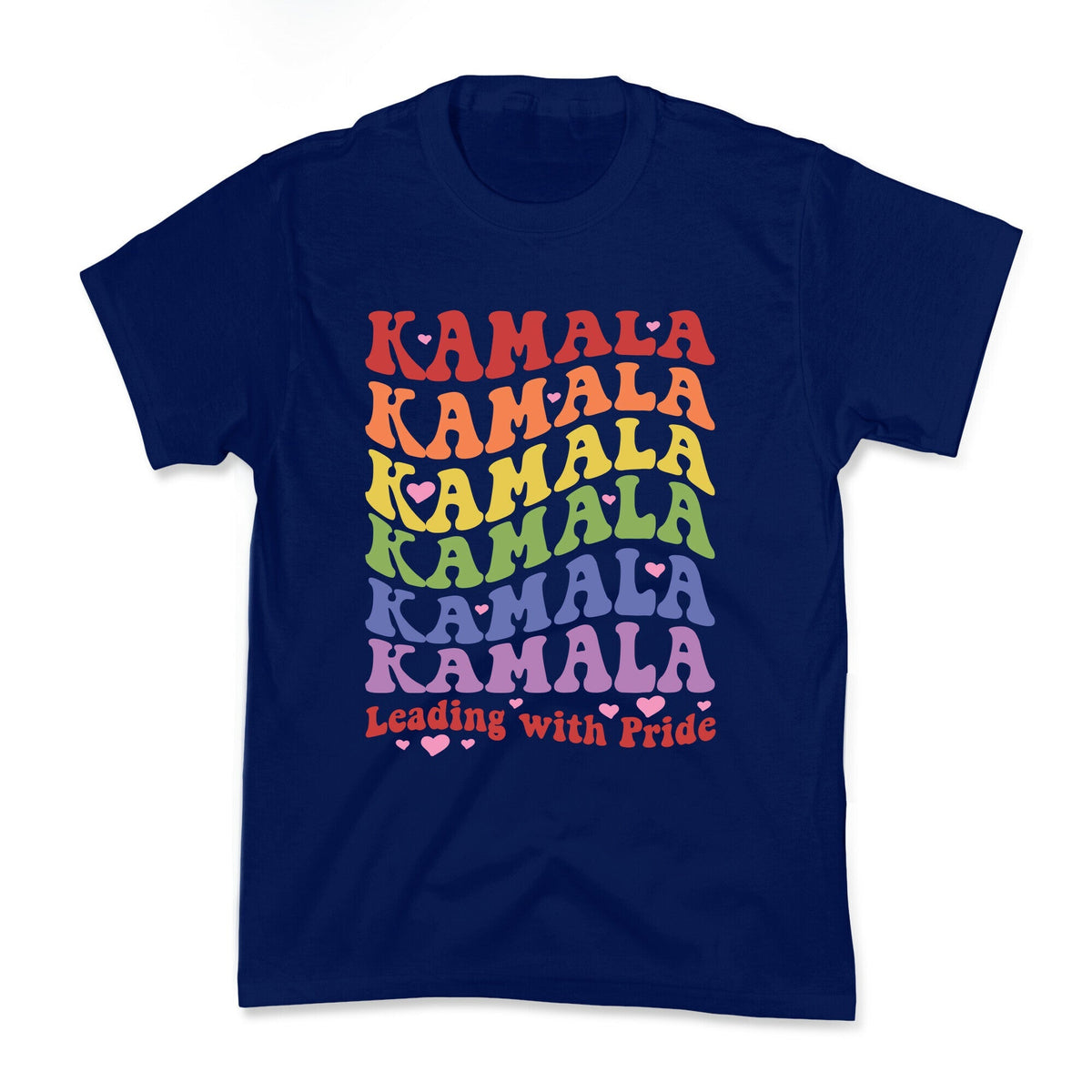 Kamala Leading With Pride Kids Tee Unisex