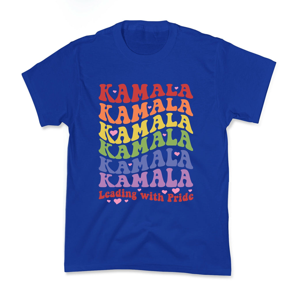 Kamala Leading With Pride Kids Tee Unisex