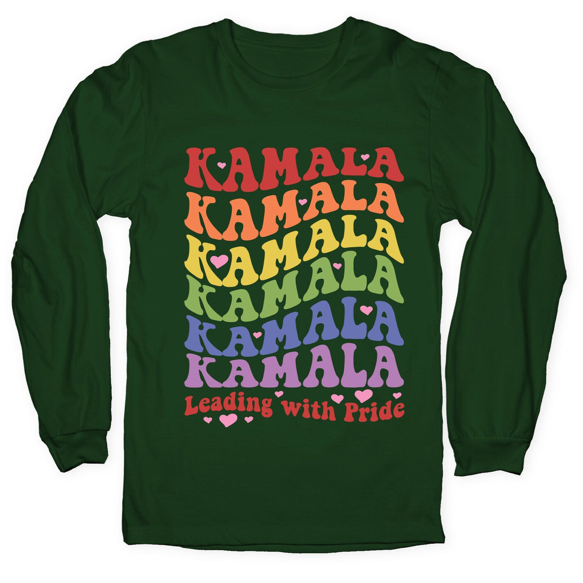Kamala Leading With Pride Longsleeve Tee Unisex