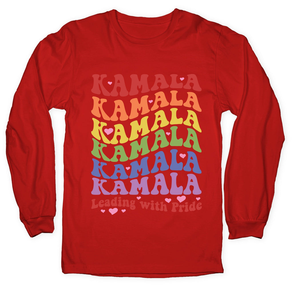 Kamala Leading With Pride Longsleeve Tee Unisex