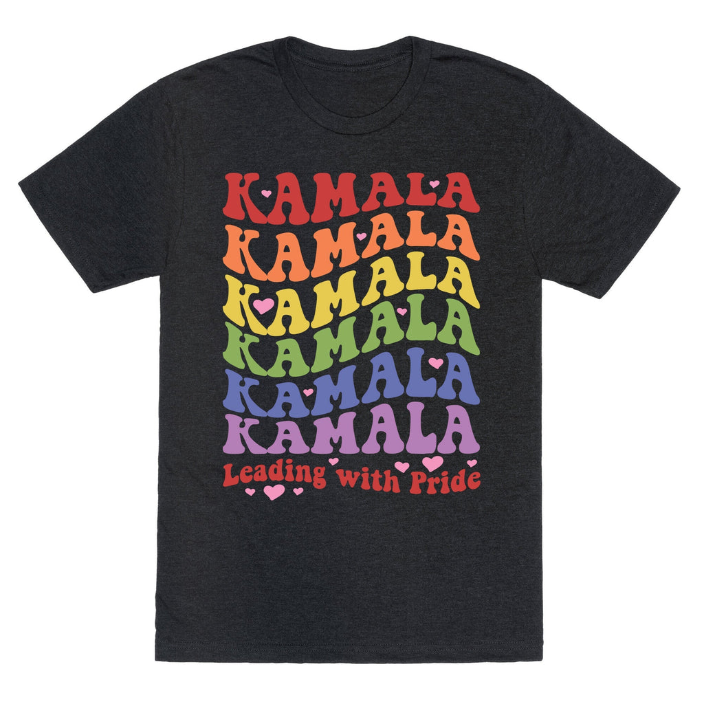Kamala Leading With Pride Unisex Triblend Tee Unisex