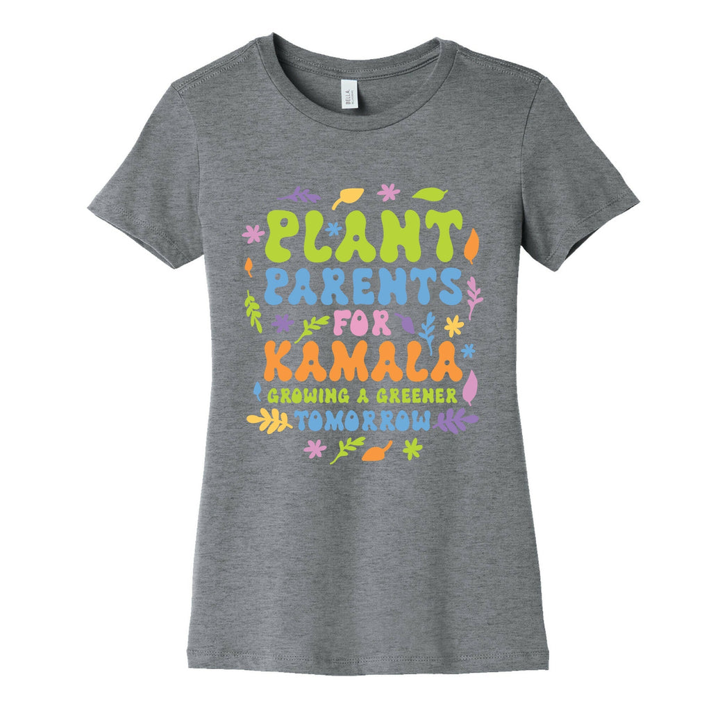 Plant Parents for Kamala Womens Cotton Tee Unisex