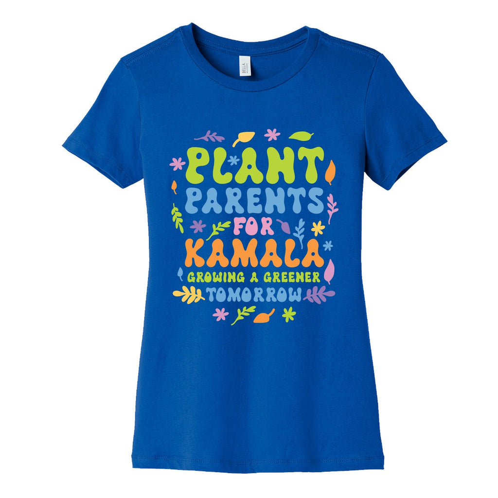 Plant Parents for Kamala Womens Cotton Tee Unisex