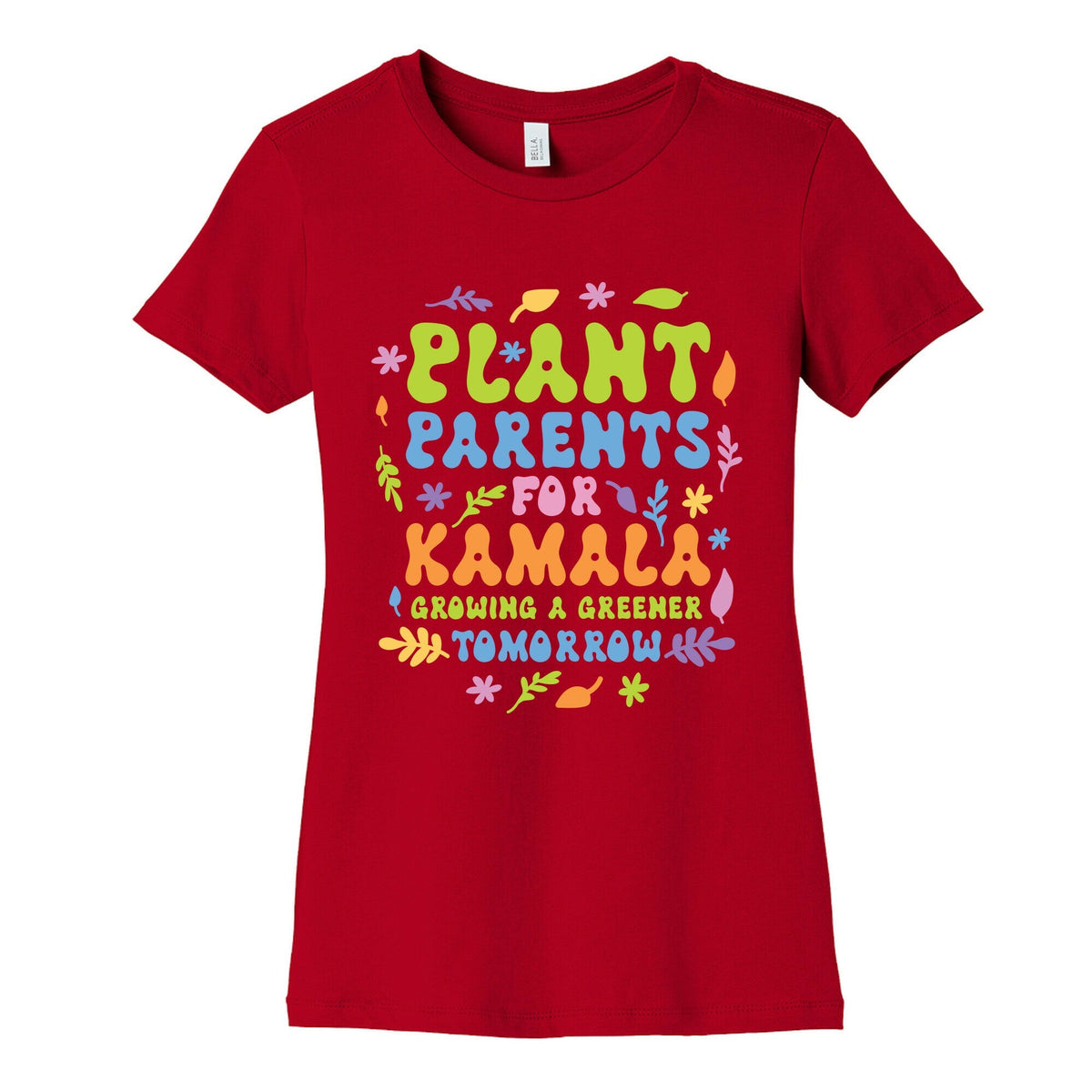 Plant Parents for Kamala Womens Cotton Tee Unisex