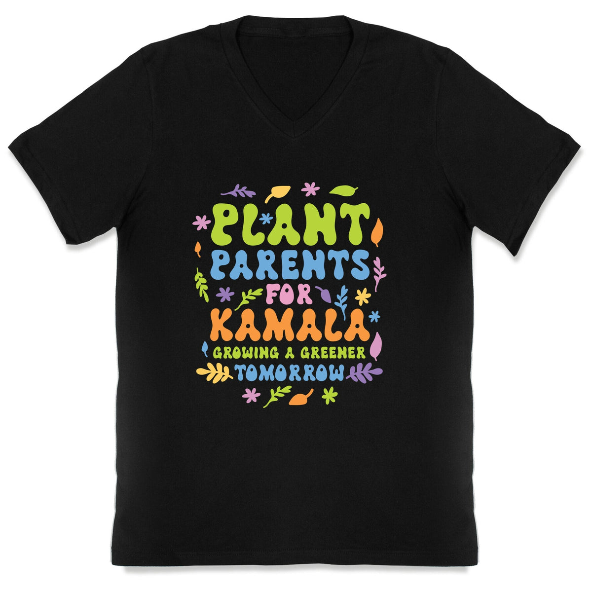 Plant Parents for Kamala V-Neck Unisex