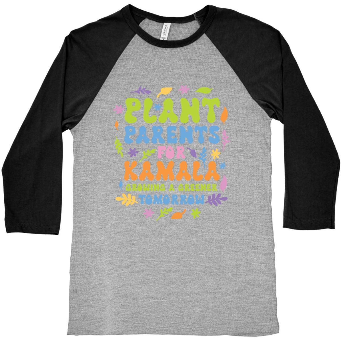 Plant Parents for Kamala Baseball Tee Unisex