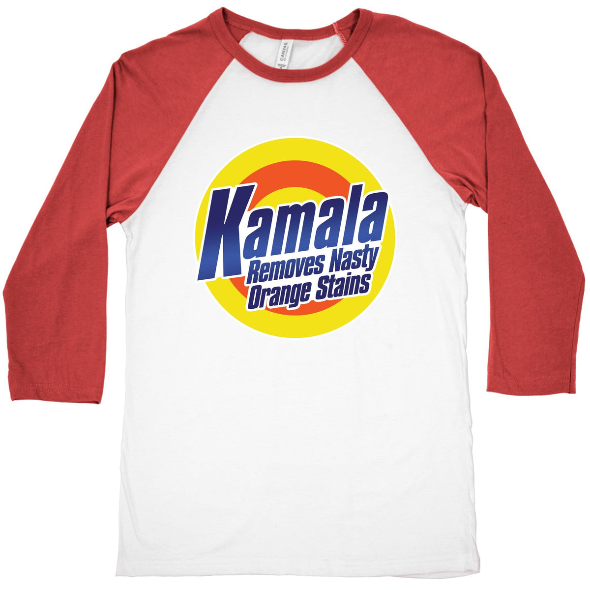 Kamala Removes Nasty Orange Stains Baseball Tee Unisex