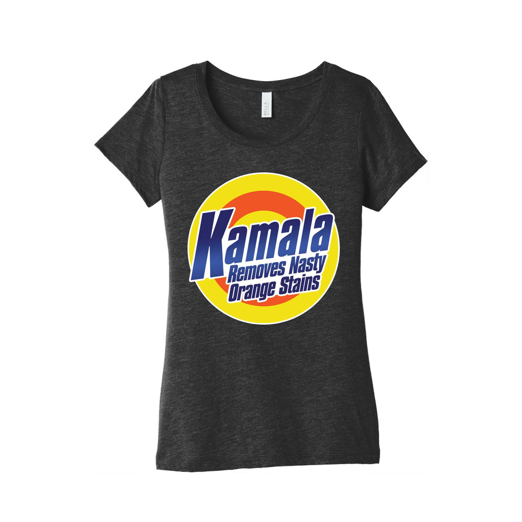 Kamala Removes Nasty Orange Stains Womens Triblend Tee Unisex