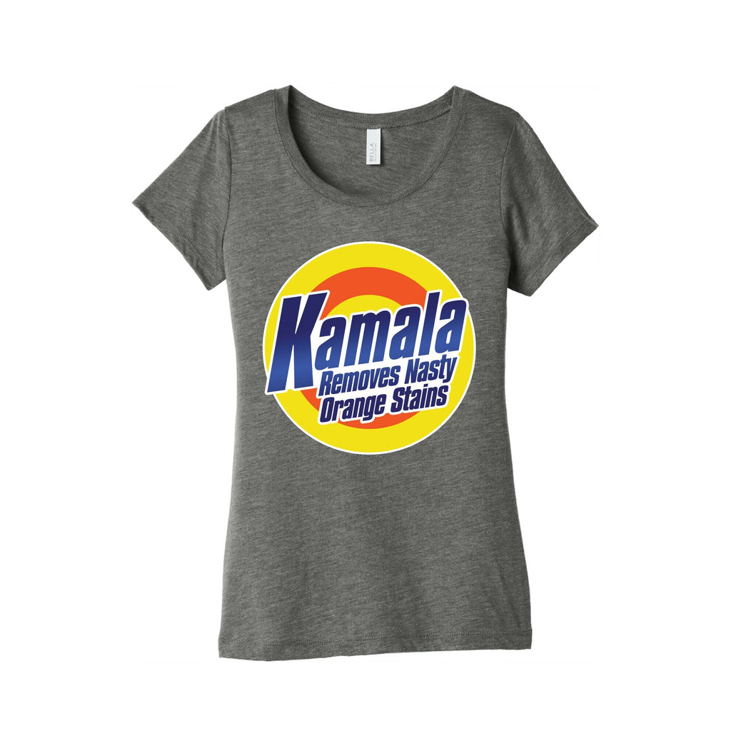 Kamala Removes Nasty Orange Stains Womens Triblend Tee Unisex