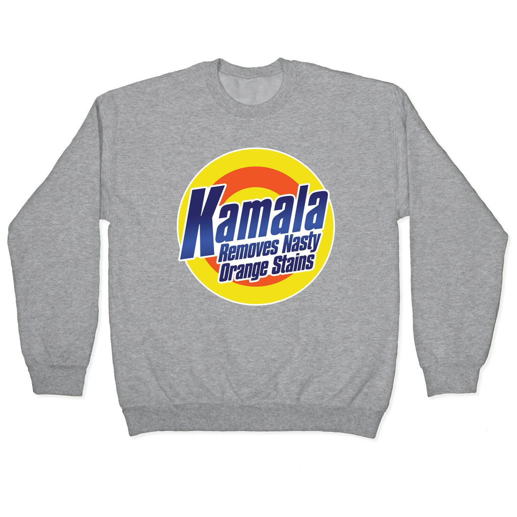 Kamala Removes Nasty Orange Stains Crewneck Unisex