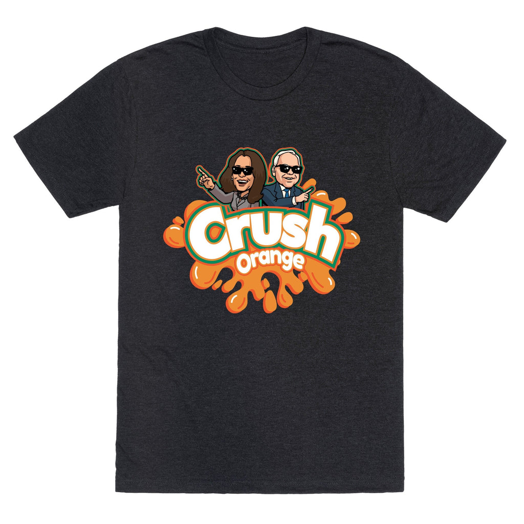 Orange Crush Harris Walz 2024 Unisex Triblend Tee Unisex